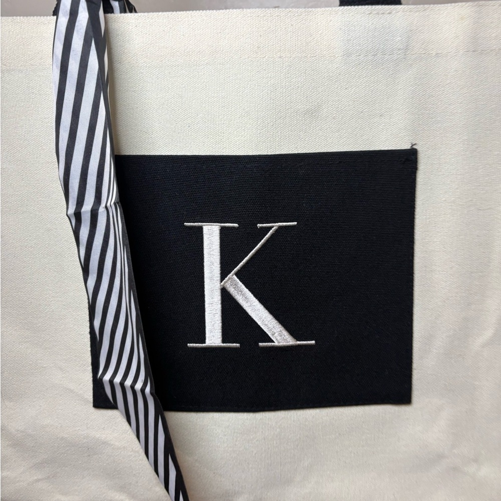 “K” Monogram Tote - Picture 4 of 4